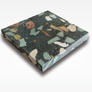Lantai Terrazzo Venus Black