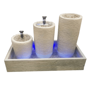 Air Mancur Terrazzo Tipe Tiga Tabung