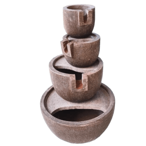 Air Mancur Terrazzo Tipe Tumpuk Empat