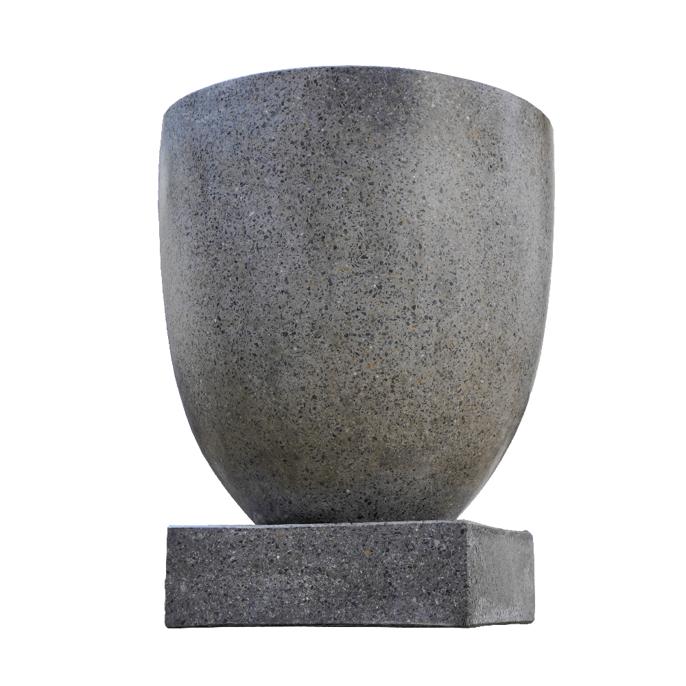 Bak Mandi Terazzo Tipe Mini (Grey)