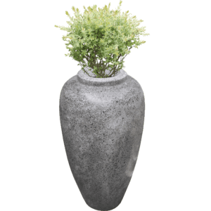 Pot Bunga Teraso Tipe Kendi (Grey)