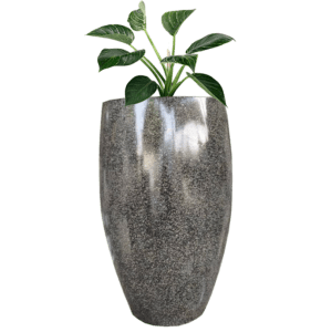 Pot Bunga Teraso Tipe Gucci (Hitam)