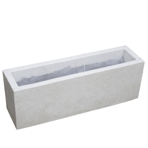 Pot Bunga Teraso Tipe Kotak Terrazzo Panjang